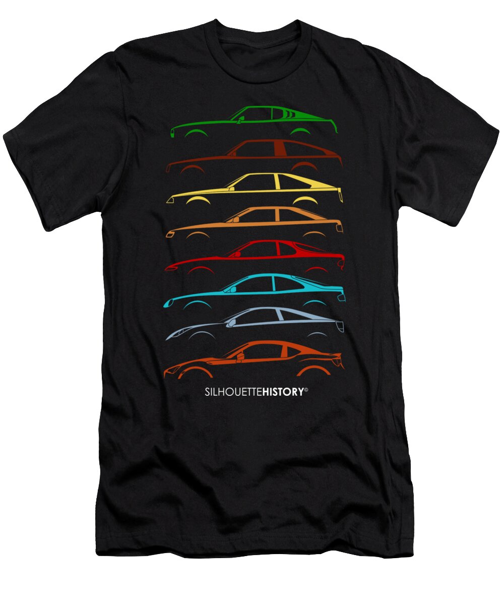 Japanese Coupe Silhouettehistory Gabor Vida T-Shirt