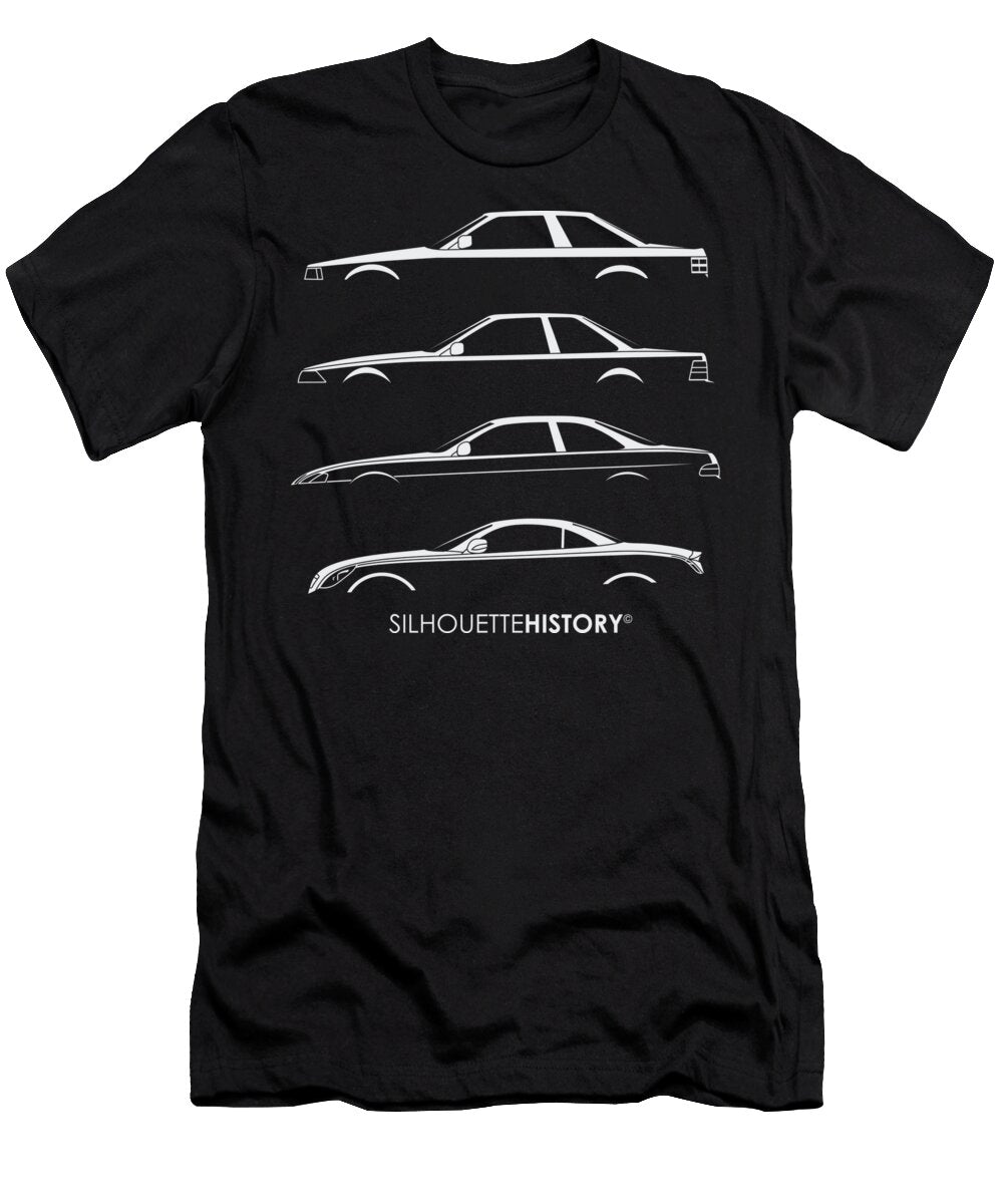 Japanese Gran Turismo Silhouettehistory Gabor Vida T-Shirt