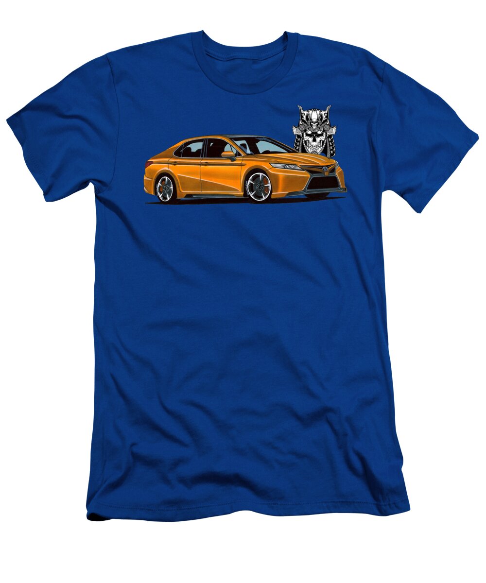 Japanese Jdm Legend 4 Door Sedan Trd Toyota Camry Xv70 V6 35l with Samurai Vladyslav Shapovalenko T-Shirt