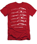 Japanese Sports Car 6g White Silhouettehistory Gabor Vida T-Shirt