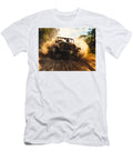 Jeep Racing Through Jungle Terrain Evie Carrier T-Shirt