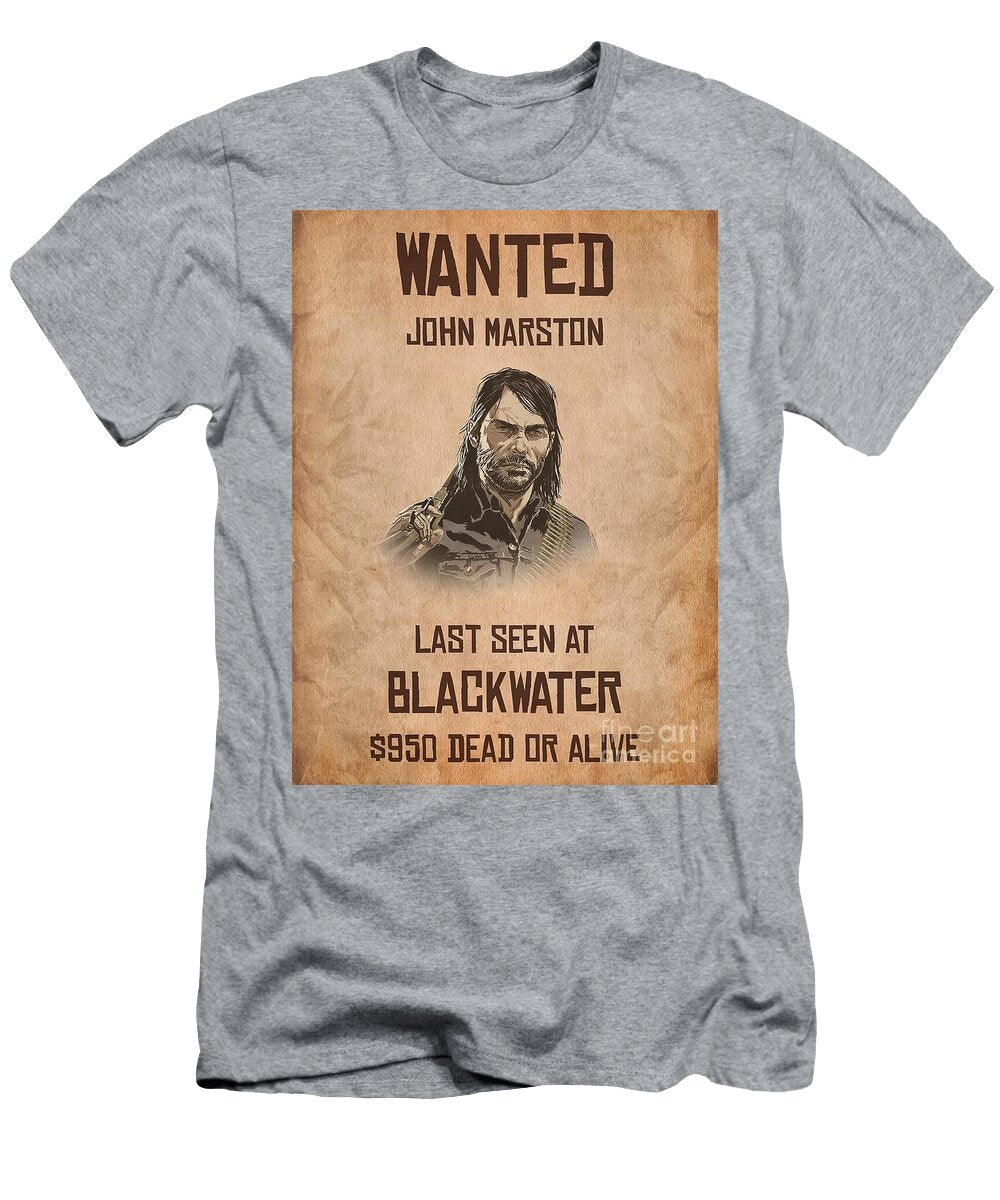 John Marston Wanted Dead or Alive Julie Kelly T-Shirt