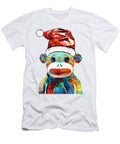 Jolly Sock Monkey Art Sharon Cummings T-Shirt