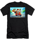 Joyful Ride with Bulldog and Squirrel Ego Crash T-Shirt