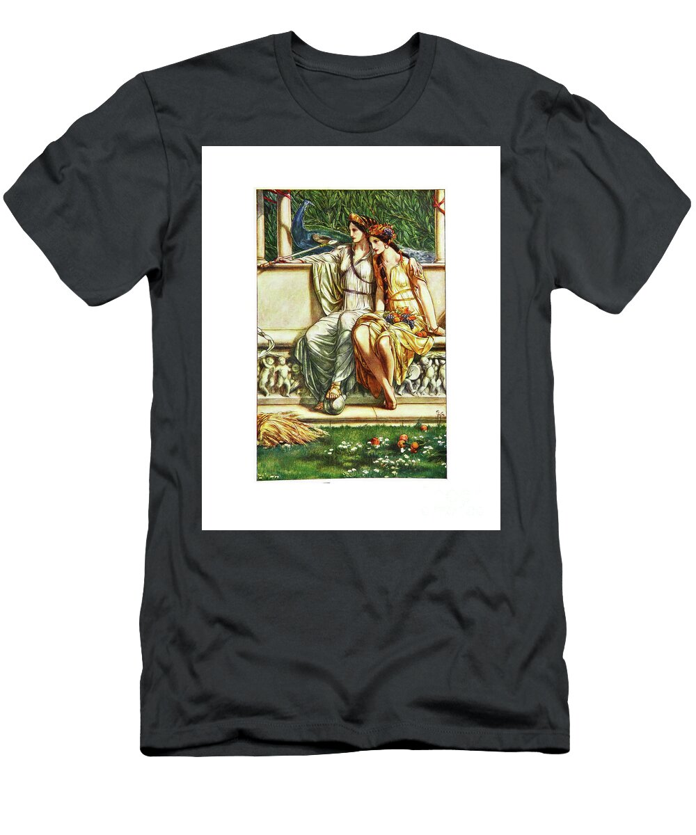 Juno Ceres and the Masque of the Nymphs and Reapers E3 Historic Illustrations T-Shirt