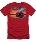 Kia Carnival 2023 Minivan Reflective Water Sunset Car Crimson Sunset Car Reflection Hollie Love T-Shirt