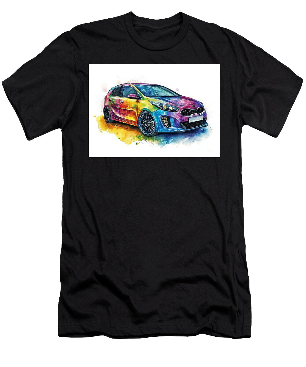 Kia Ceed Automotive Art Clark Leffler T-Shirt