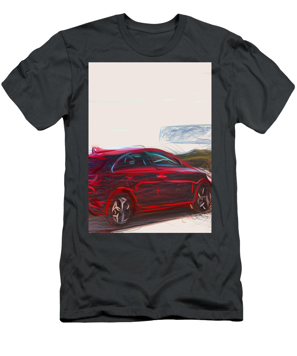 Kia Ceed Hatchback 0 Drawing Carstoon Concept T-Shirt
