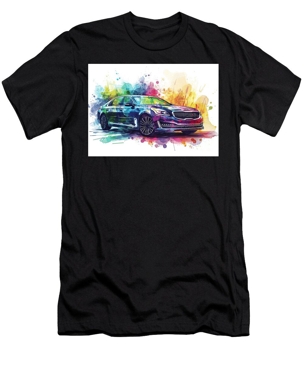 Kia K900 Automotive Art Clark Leffler T-Shirt