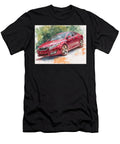Kia Optima 2007 Sedan Red Car Artistic Drawing Vibrant Red Car Drawing Hollie Love T-Shirt