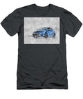 Kia Rio 2018 Exterior Hatchback New Blue Korean Cars Ashtyn Treutel T-Shirt