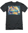 Kia Sedona 2003 Minivan Colorful Car Abstract Design Vibrant Abstract Car Art Hollie Love T-Shirt