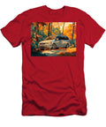 Kia Sedona 2003 Minivan Fall Colors Autumn Scene Autumn Car in Forest Hollie Love T-Shirt