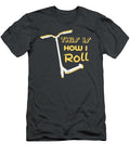 Kick Scooters Top for Boys Men This Is How I Roll Scooter Amanvir Alea T-Shirt
