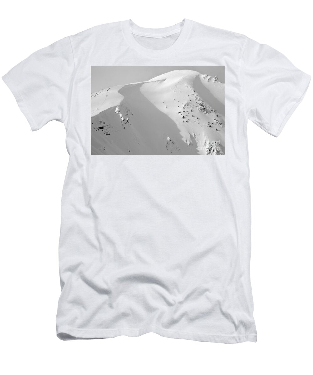 Kicking Horse Curves Black and White Adam Jewell T-Shirt