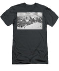 Kicking Horse Purcell Mountains Black and White Adam Jewell T-Shirt