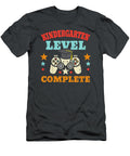Kids Kindergarten Level Complete Graduation Gamer Boys Kids Lance Laurie T-Shirt