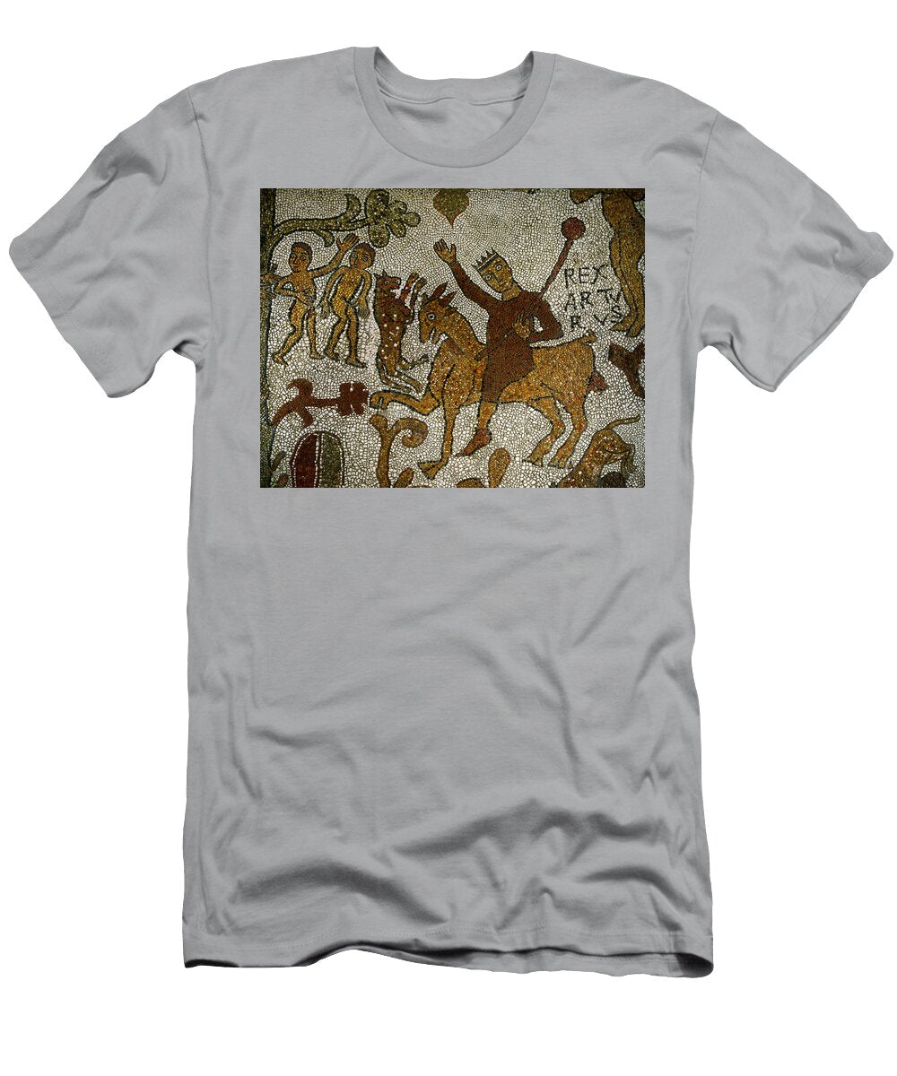 King Arthur Mosaic 12th Century Science Source T-Shirt