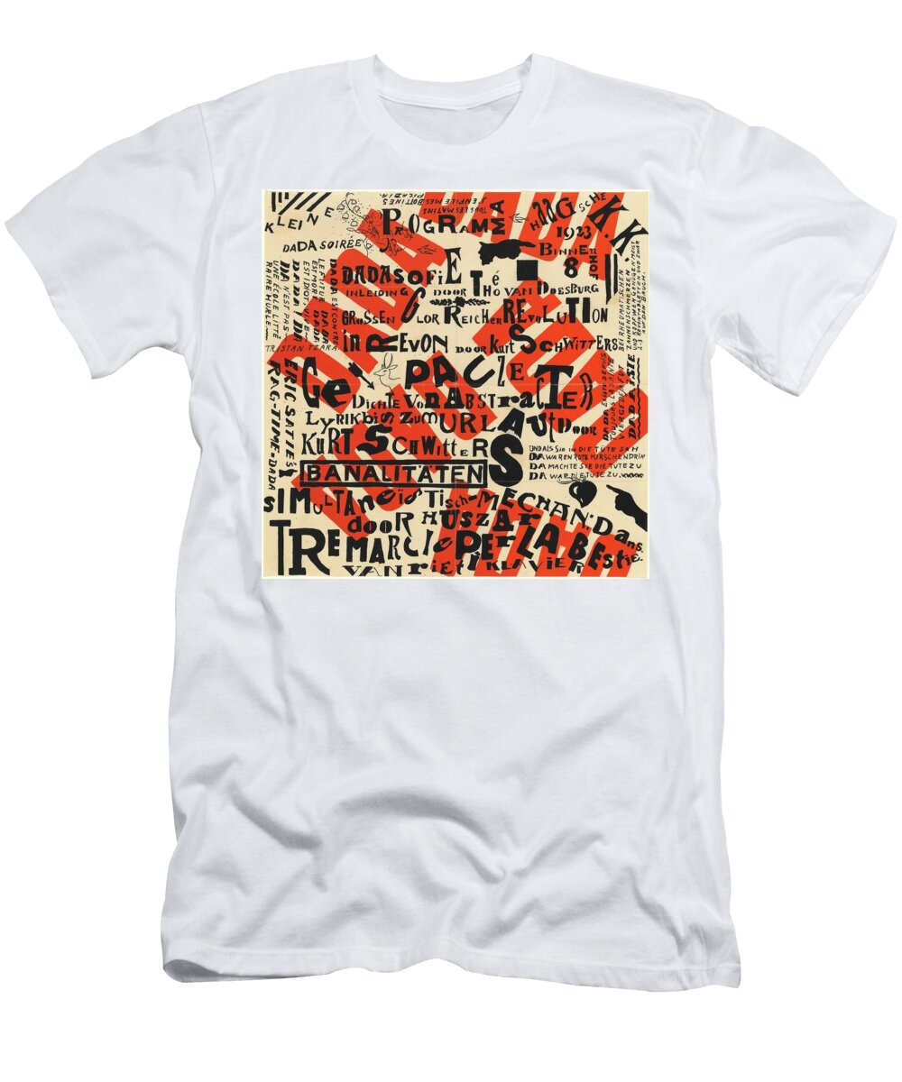 Kleine Dada Soiree 1922 Digital Remastered Theo Van Doesburg T-Shirt