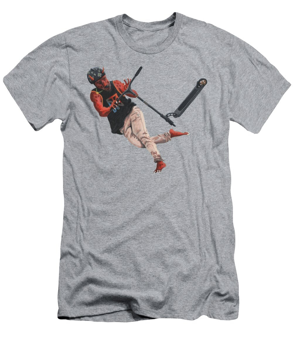 Kobold Kick Scooter Tricks Ted Helms T-Shirt