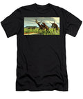 Kyptoceras Attacked By Saber Toothed Cat Corey Ford T-Shirt