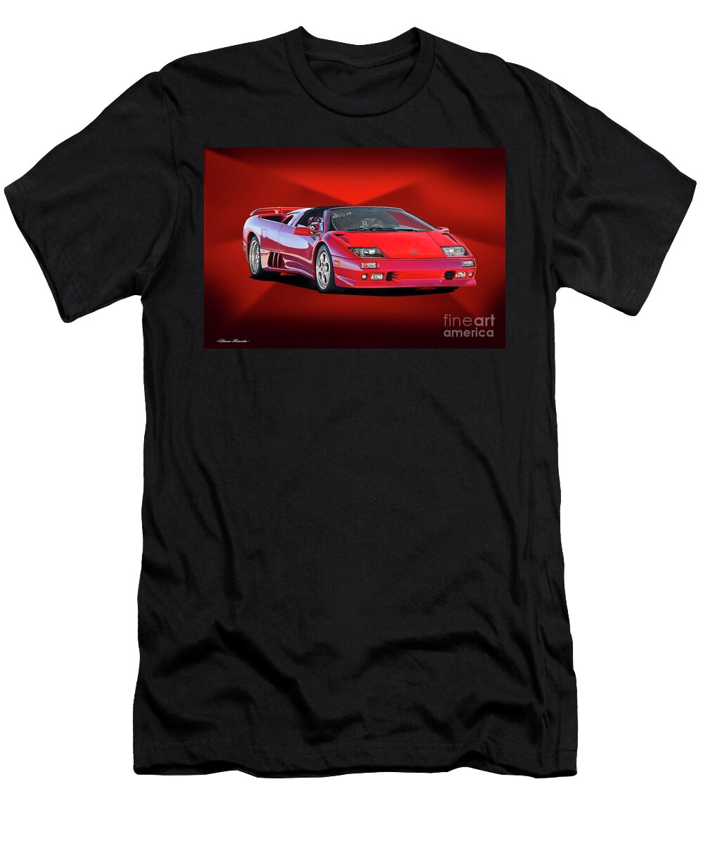 Lamborghini Diablo Vt Dave Koontz T-Shirt