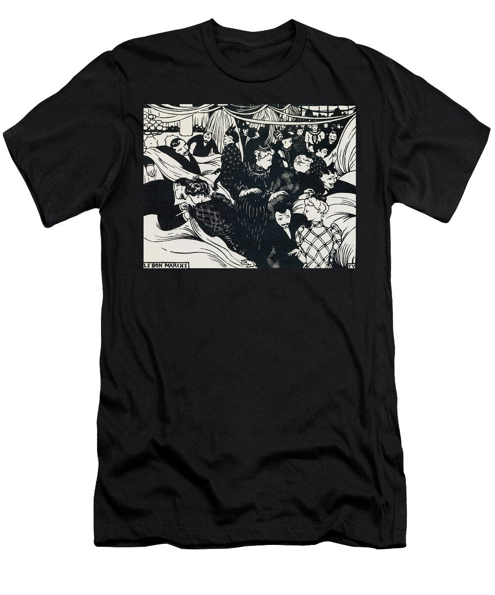Le Bon Marche Felix Edouard Vallotton T-Shirt