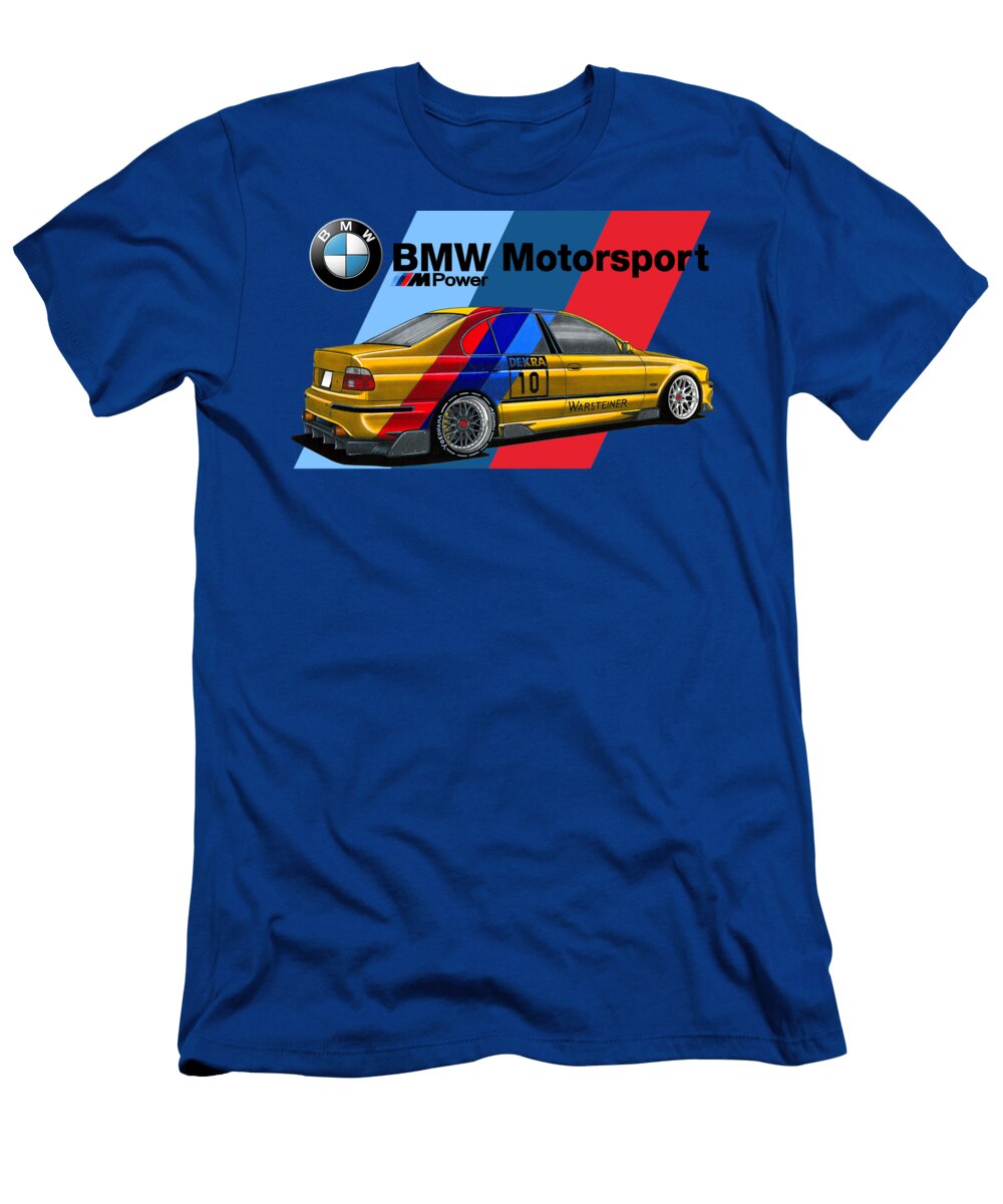 Legendary Germany 4 Door Sedan BMW M5 E39 with S62b50 50 V8 Engine Vladyslav Shapovalenko T-Shirt
