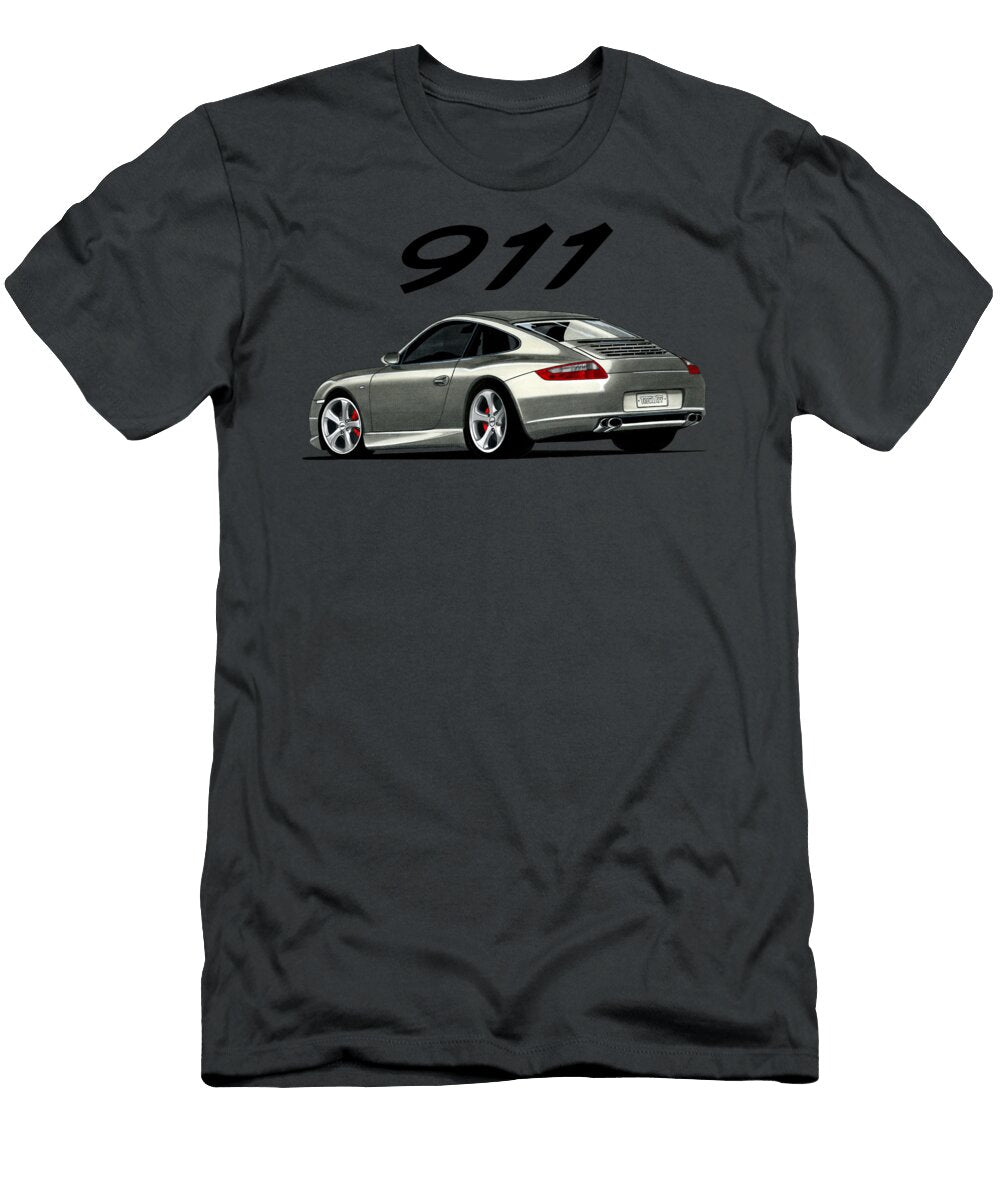 Legendary Modified Super Car Sexy Techart Porsche 911 Carrera S Coupe Type 997 Vlad Automotive T-Shirt