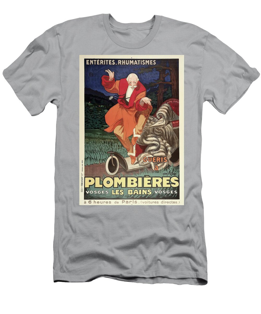 Leonetto Cappiello Plombieres Les Bains Vintage Advertising T-Shirt