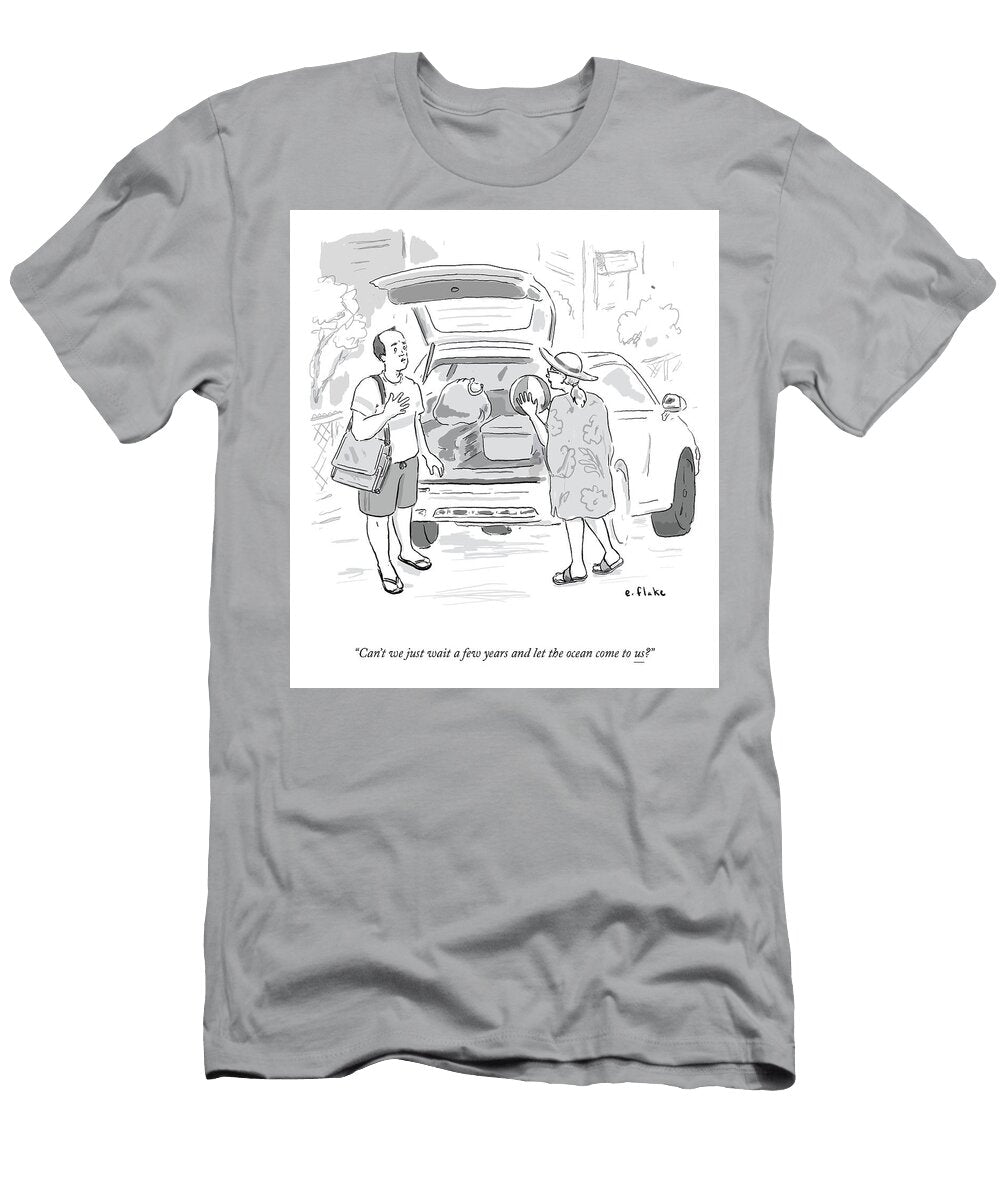 Let the Ocean Come to US Emily Flake T-Shirt