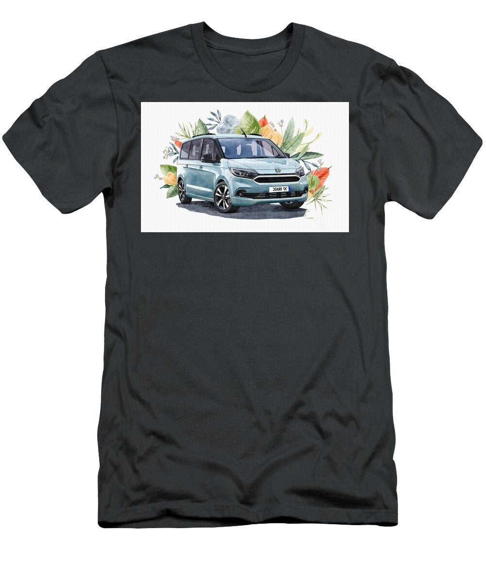 Levc Vn5 Minivans 2021 Cars Watercolor UK Spec Lowell Harann T-Shirt