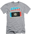 Level 10 Birthday Boy 10 Years Old Video Games Nissim Callie T-Shirt