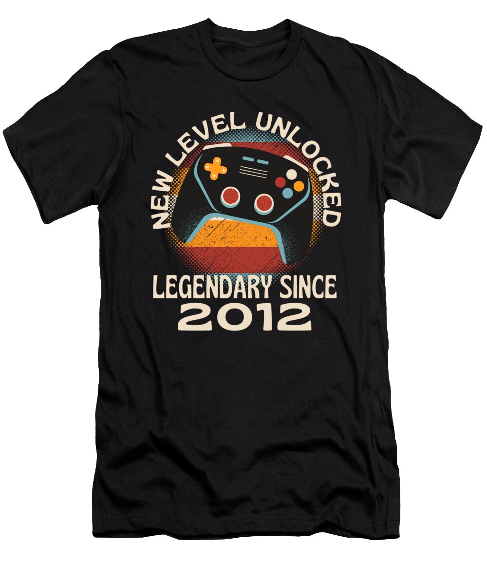 Level 2012 Unlocked Funny Gaming Organicfoodempire T-Shirt