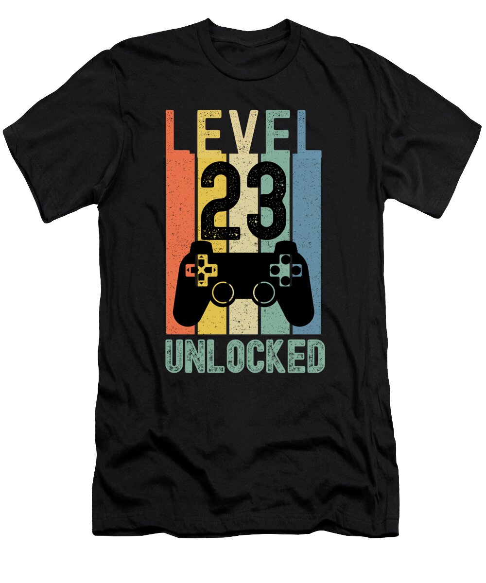 Level 23 Unlocked Funny Gaming Organicfoodempire T-Shirt