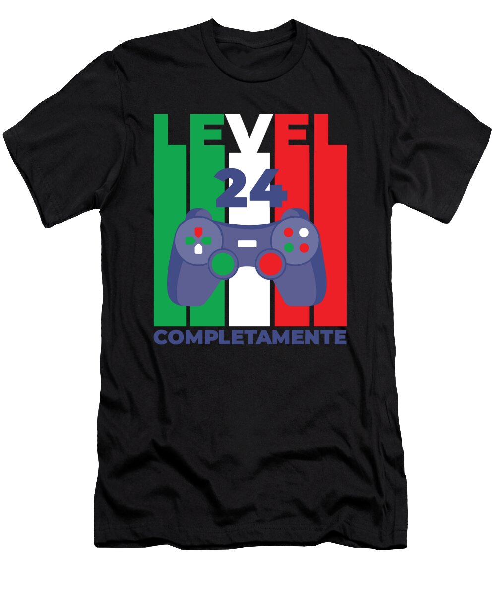 Level 24 Complete Gaming Birthday Me T-Shirt