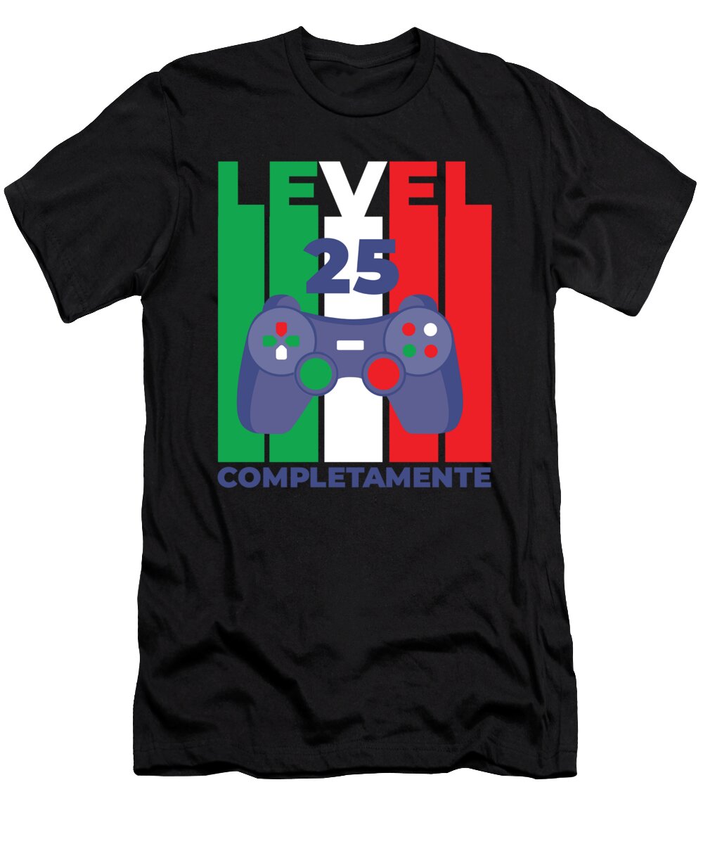 Level 25 Complete Gaming Birthday Me T-Shirt