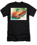 Lexus Es 300 2003 Sedan Detailed Artwork Red Car Drawing Vibrant Red Car Drawing Hollie Love T-Shirt