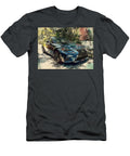 Lexus Is 350 2013 Sedan Luxury Car Tropical Scene Blue Car in a Tropical Garden Hollie Love T-Shirt