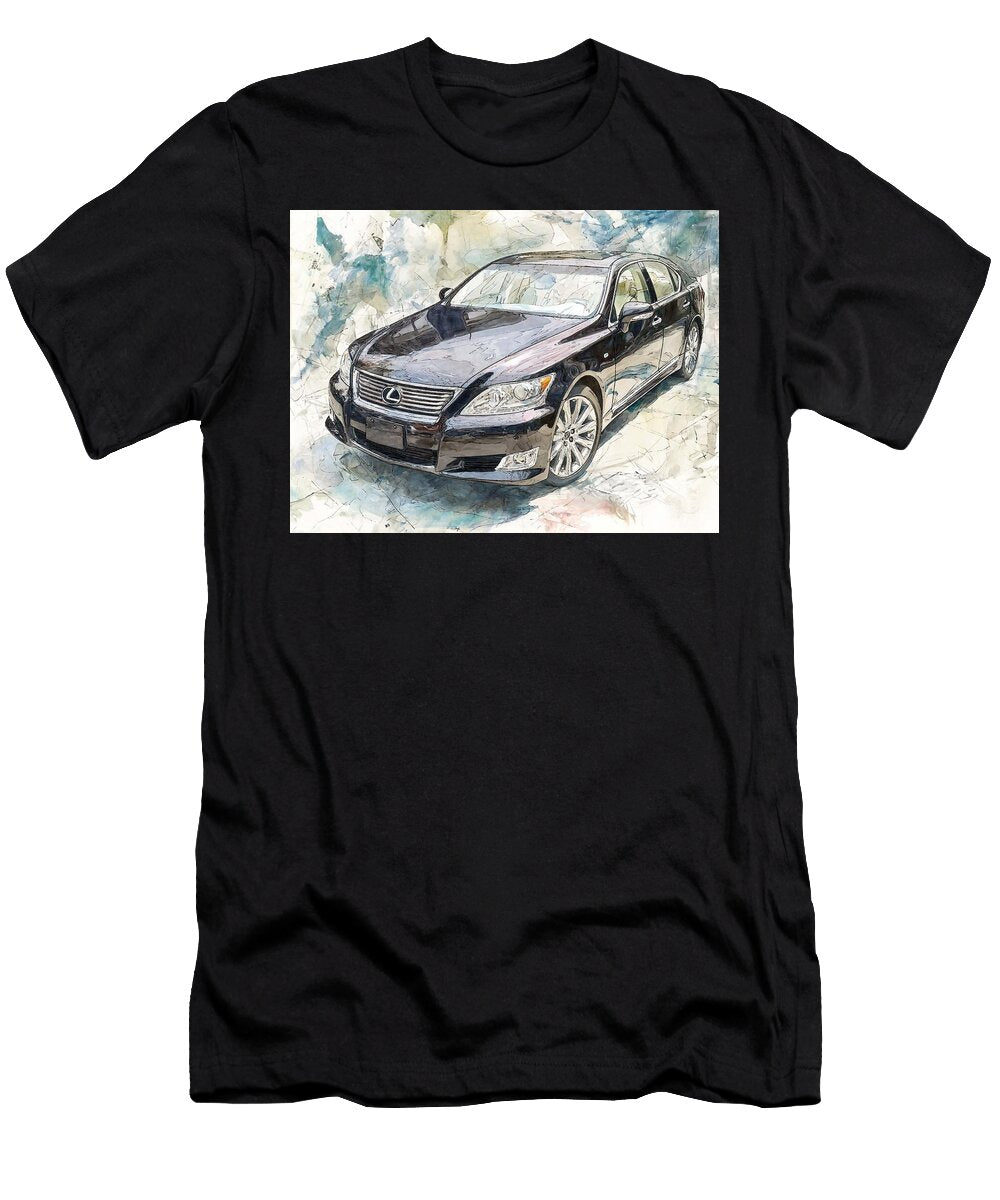 Lexus Ls 460 2007 Sedan Luxury Car Elegant Design Luxury Car Art Piece Hollie Love T-Shirt