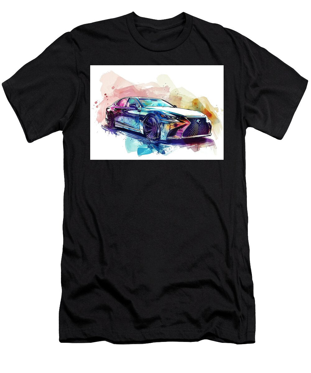 Lexus Ls Automotive Artistic Clark Leffler T-Shirt