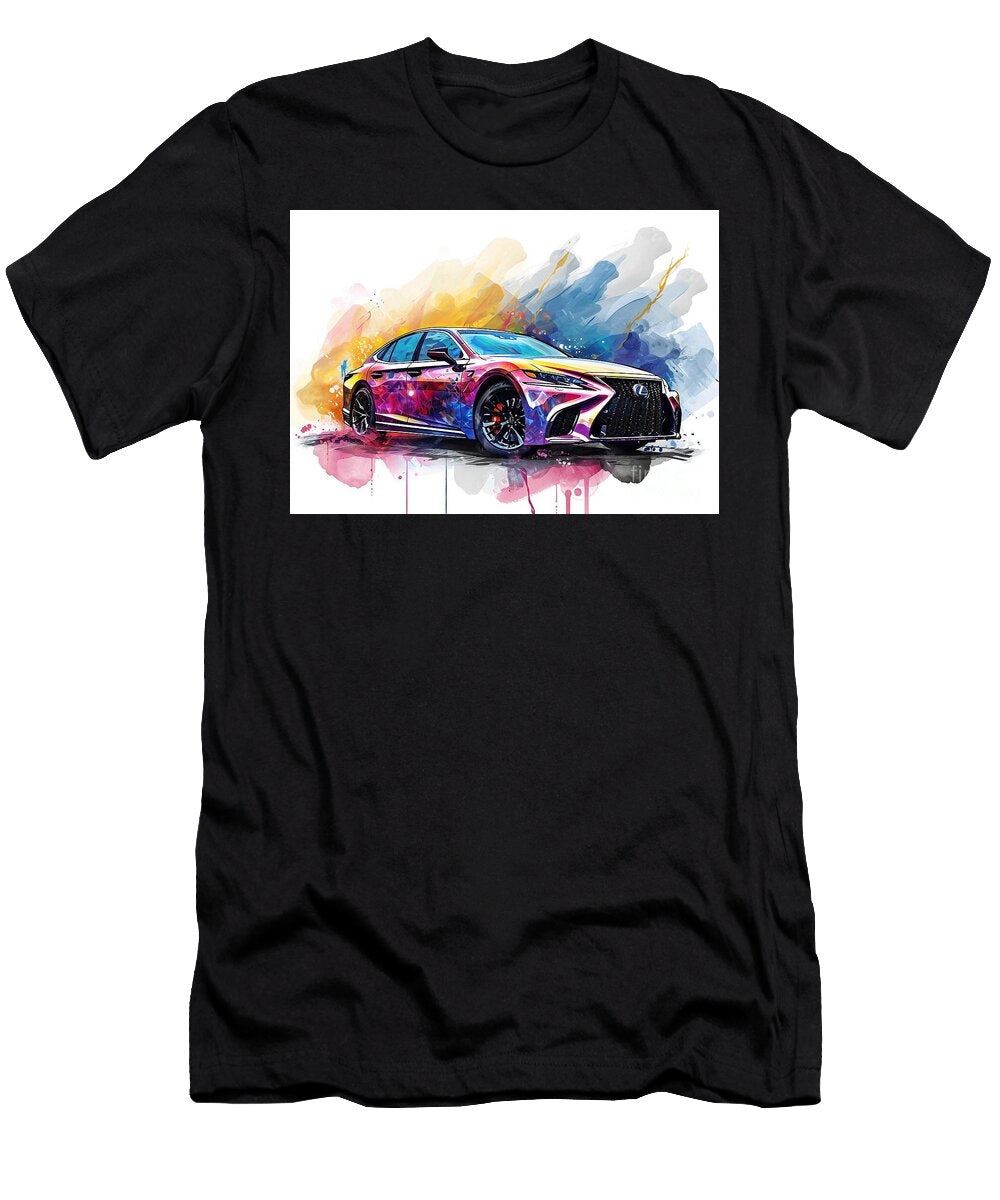 Lexus Ls F Automotive Artistic Clark Leffler T-Shirt