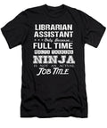 Librarian Assistant Ninja Job Gift Item Shi Hu Kang T-Shirt
