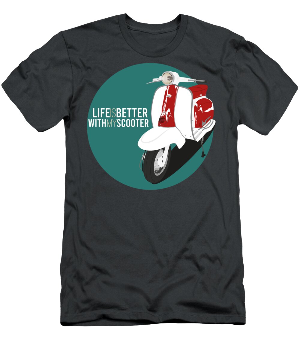 Life Is Better with My Scooter Williams Fayard T-Shirt