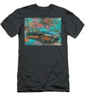 Lincoln Continental 2017 Sedan Luxury Car Tropical Scene Lincoln Luxury Car in Tropical Paradise Hollie Love T-Shirt