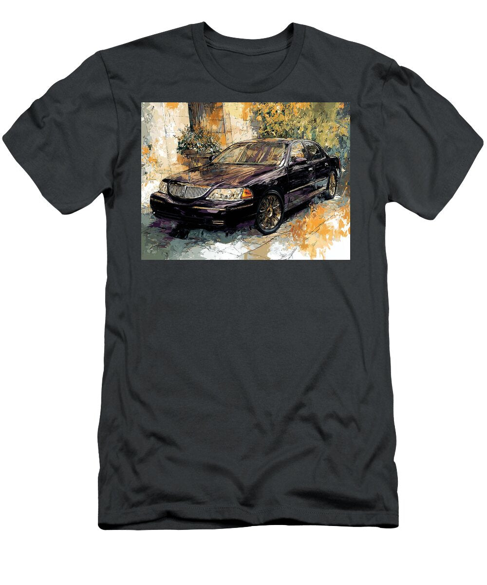 Lincoln Ls 2004 Sedan Luxury Car Vintage Vehicle Classic Lincoln Sedan Art Hollie Love T-Shirt