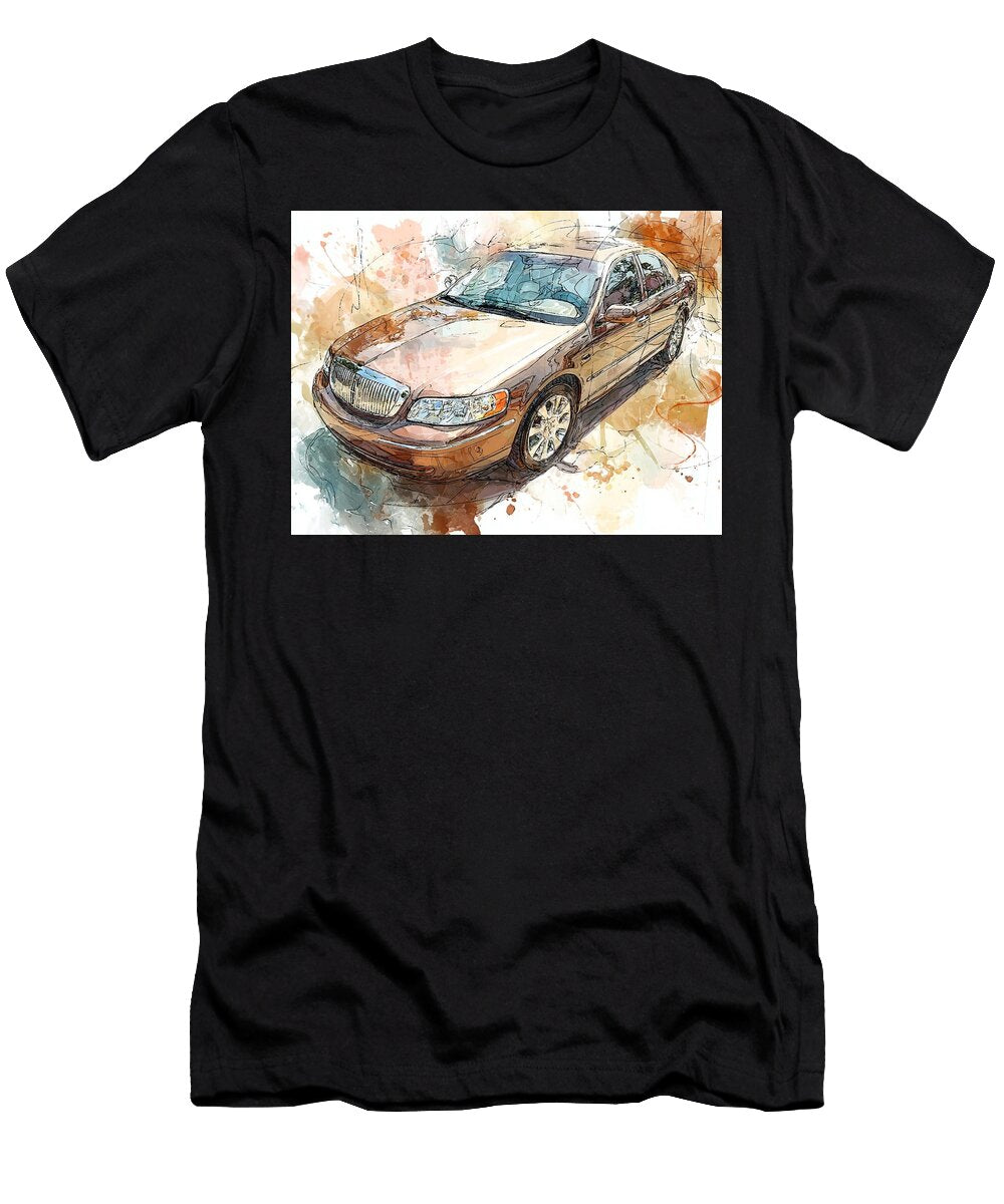 Lincoln Ls 2004 Sedan Vintage Car Art Car Vintage Car Art Piece Hollie Love T-Shirt