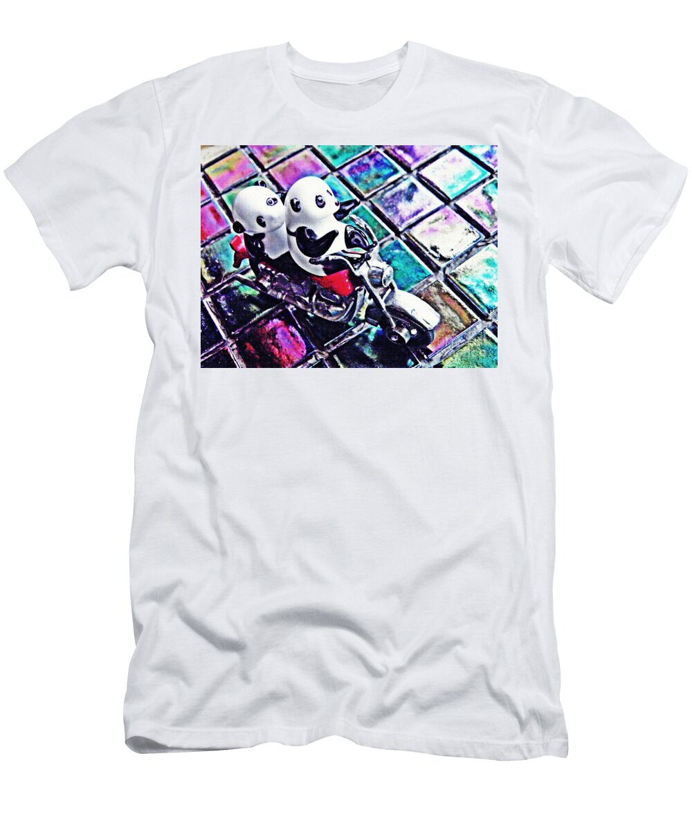 Little Glass Pandas 45 Sarah Loft T-Shirt