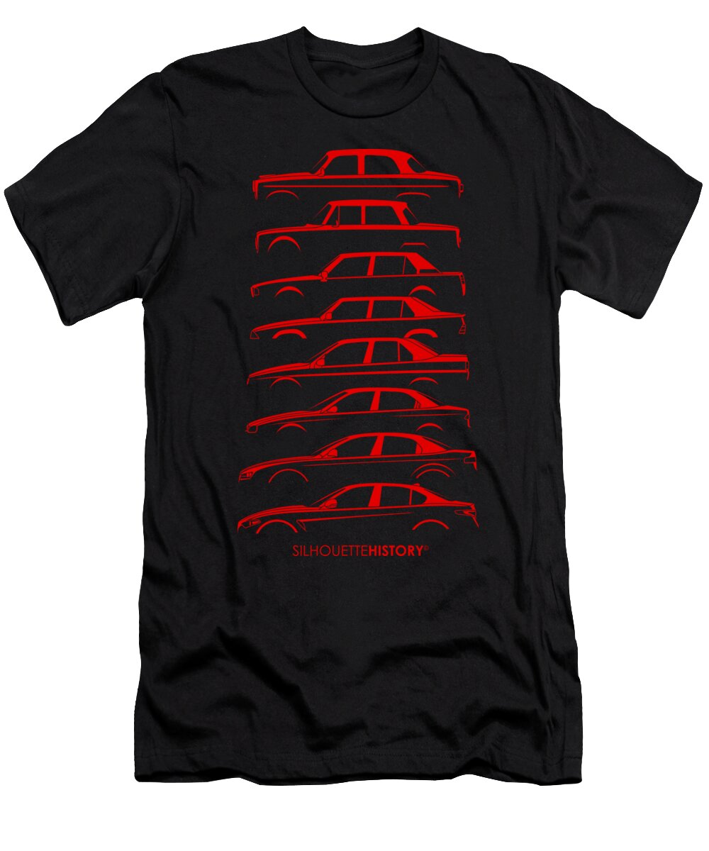Lombard Sedan Silhouettehistory Gabor Vida T-Shirt