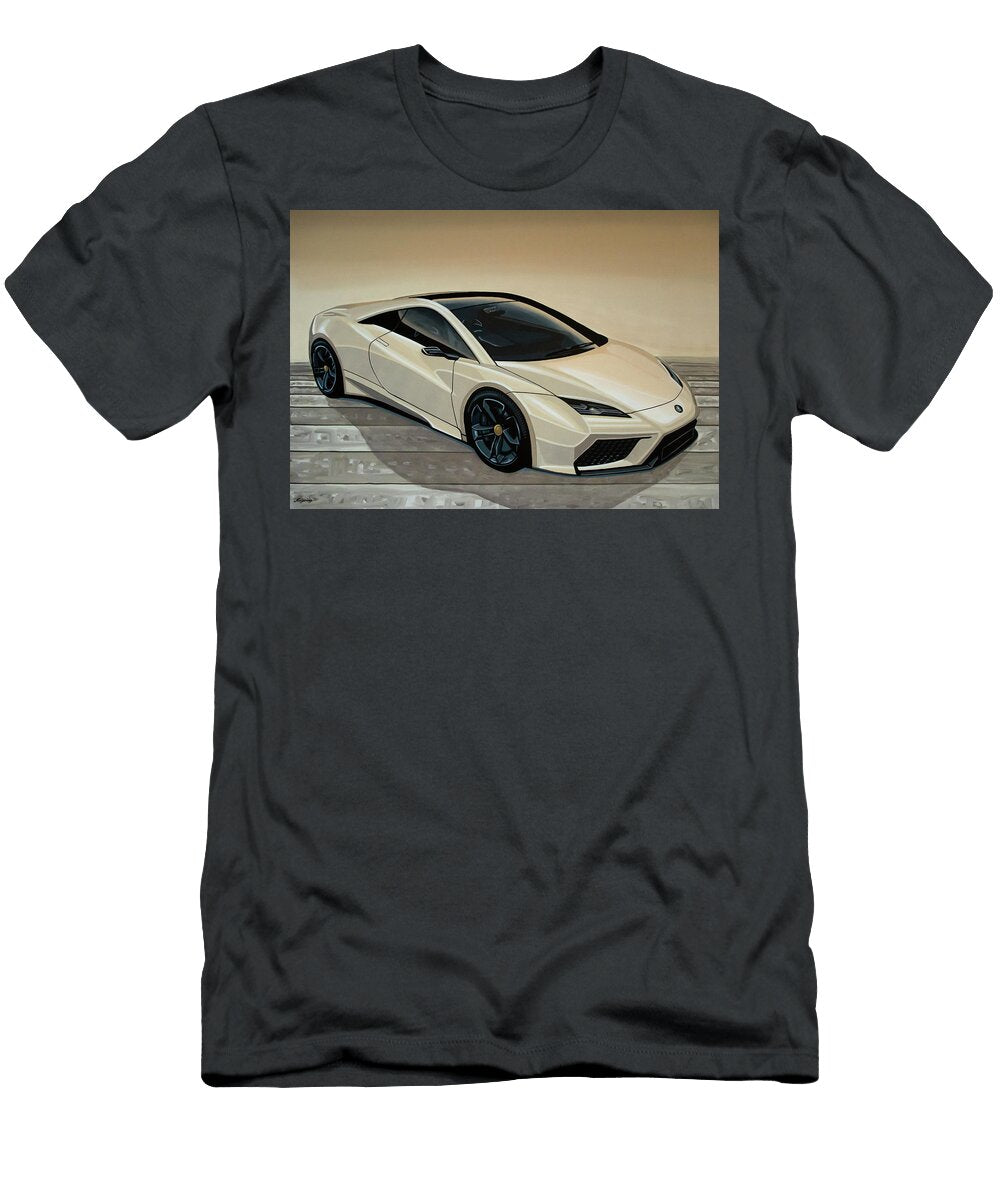 Lotus Esprit 2014 Painting Paul Meijering T-Shirt